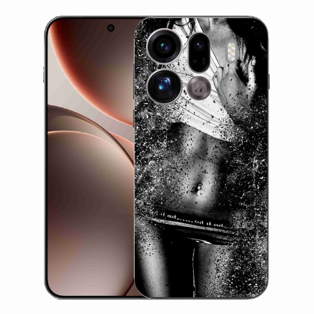 Gél borítás mmCase az Oppo Find X9 Pro számára - szexi nő 1