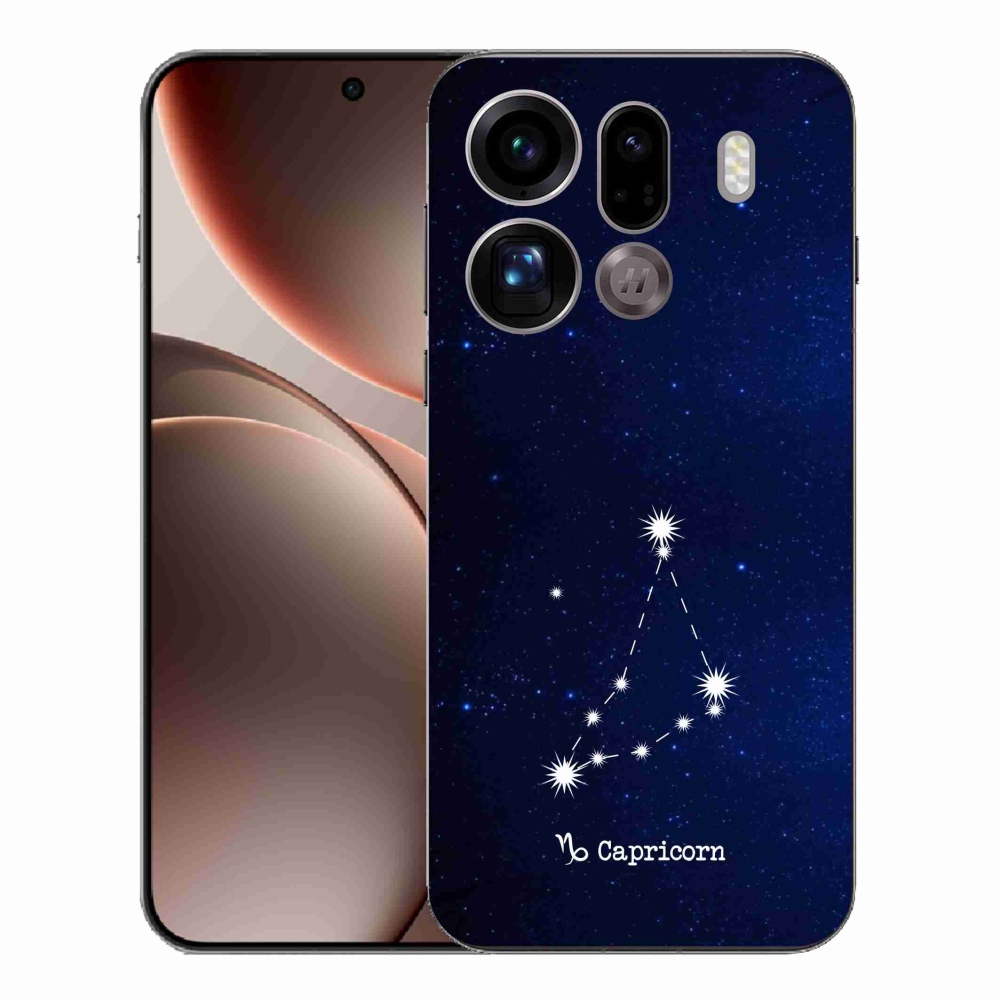 Zselés borítás mmCase az Oppo Find X9 Pro készülékhez - Capricorn