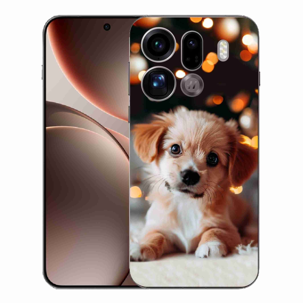 Gél borítás mmCase az Oppo Find X9 Pro számára - kölyökkóró