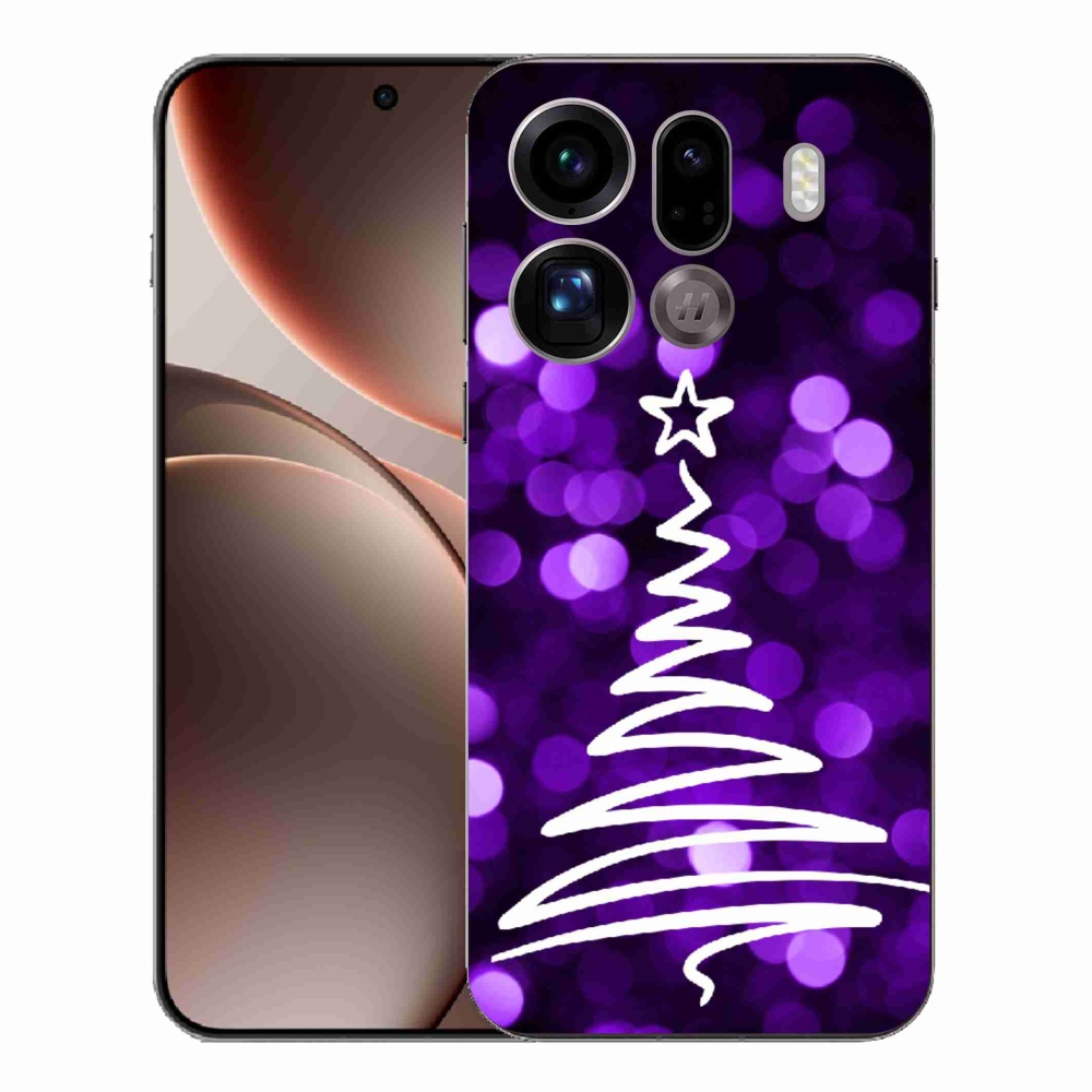 Gél borítás mmCase az Oppo Find X9 Pro számára - fa