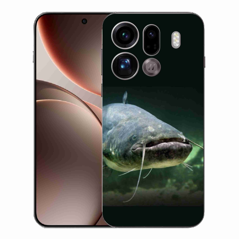 Zselés borítás mmCase az Oppo Find X9 Pro készülékhez - harcsa