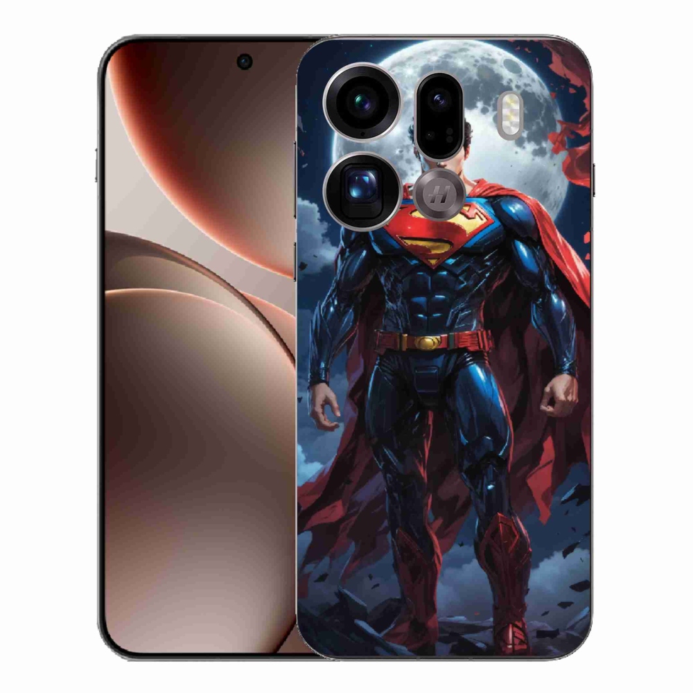 Gél borítás mmCase az Oppo Find X9 Pro számára - superman