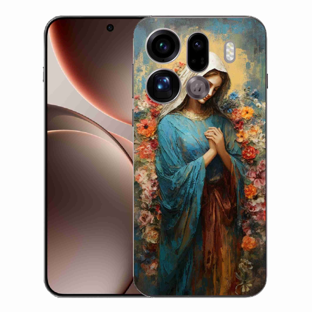 Gél borítás mmCase az Oppo Find X9 Pro számára - szent nő