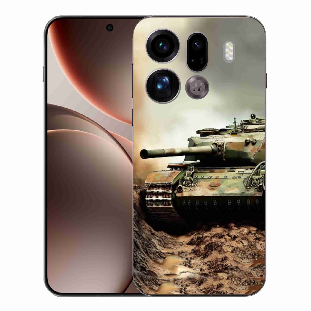 Zselés borítás mmCase az Oppo Find X9 Pro számára - tank