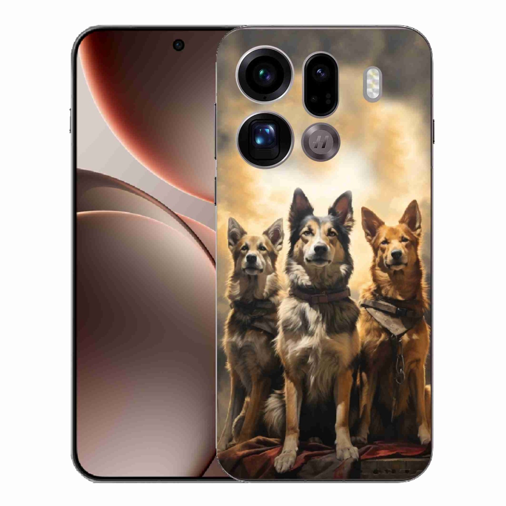 Gél borítás mmCase az Oppo Find X9 Pro számára - három psi