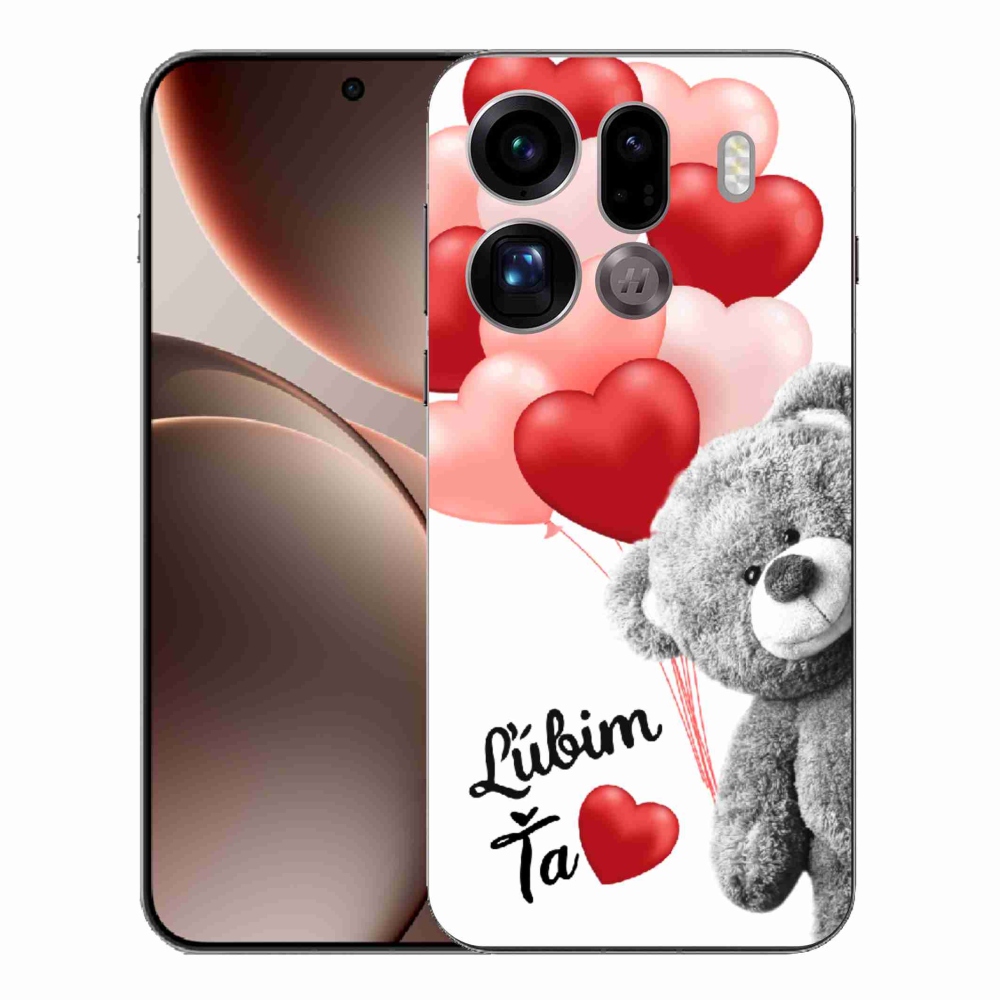 Gél borítás mmCase az Oppo Find X9 Pro számára - I love you en
