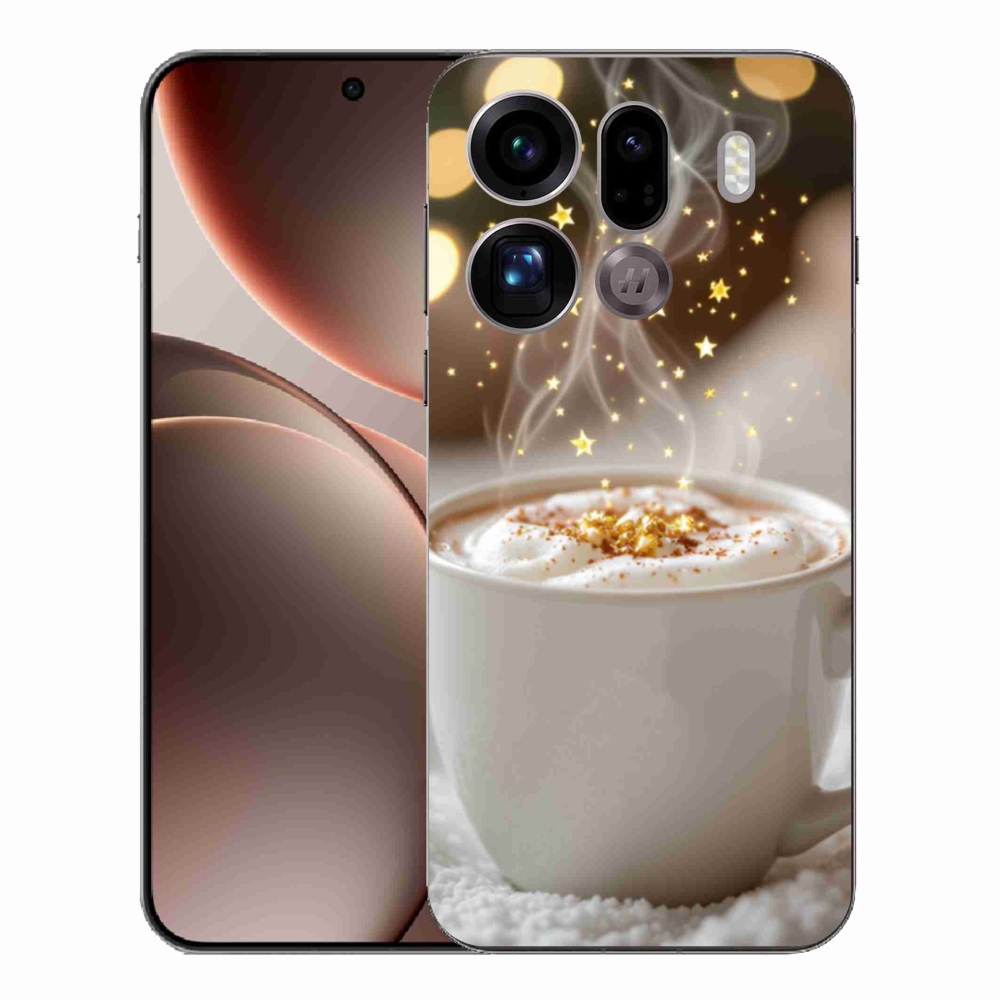 Gél borítás mmCase az Oppo Find X9 Pro számára - Karácsonyi forró ital