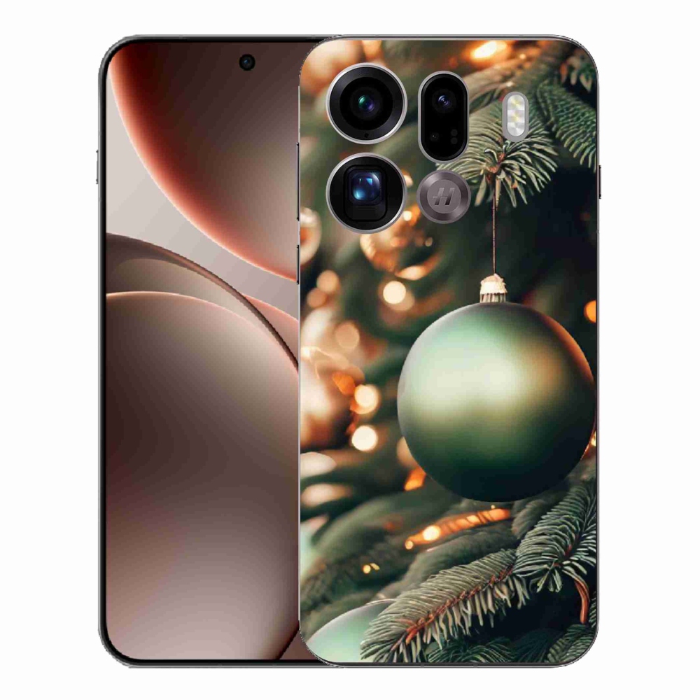Gél borítás mmCase az Oppo Find X9 Pro számára - karácsonyi dekorációk 1