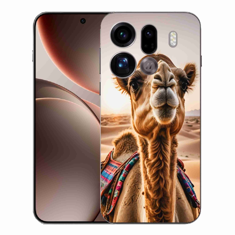 Gél borítás mmCase az Oppo Find X9 Pro készülékhez - teve színű