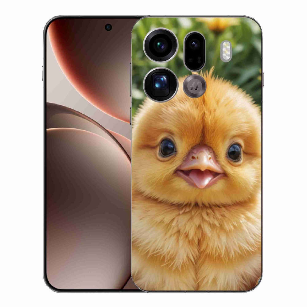 Gél borítás mmCase az Oppo Find X9 Pro számára - boldog csaj