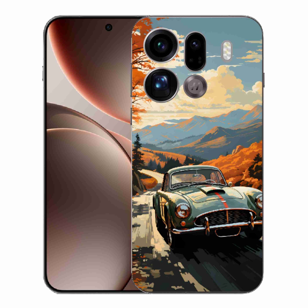 Gél borítás mmCase az Oppo Find X9 Pro számára - veterán 1