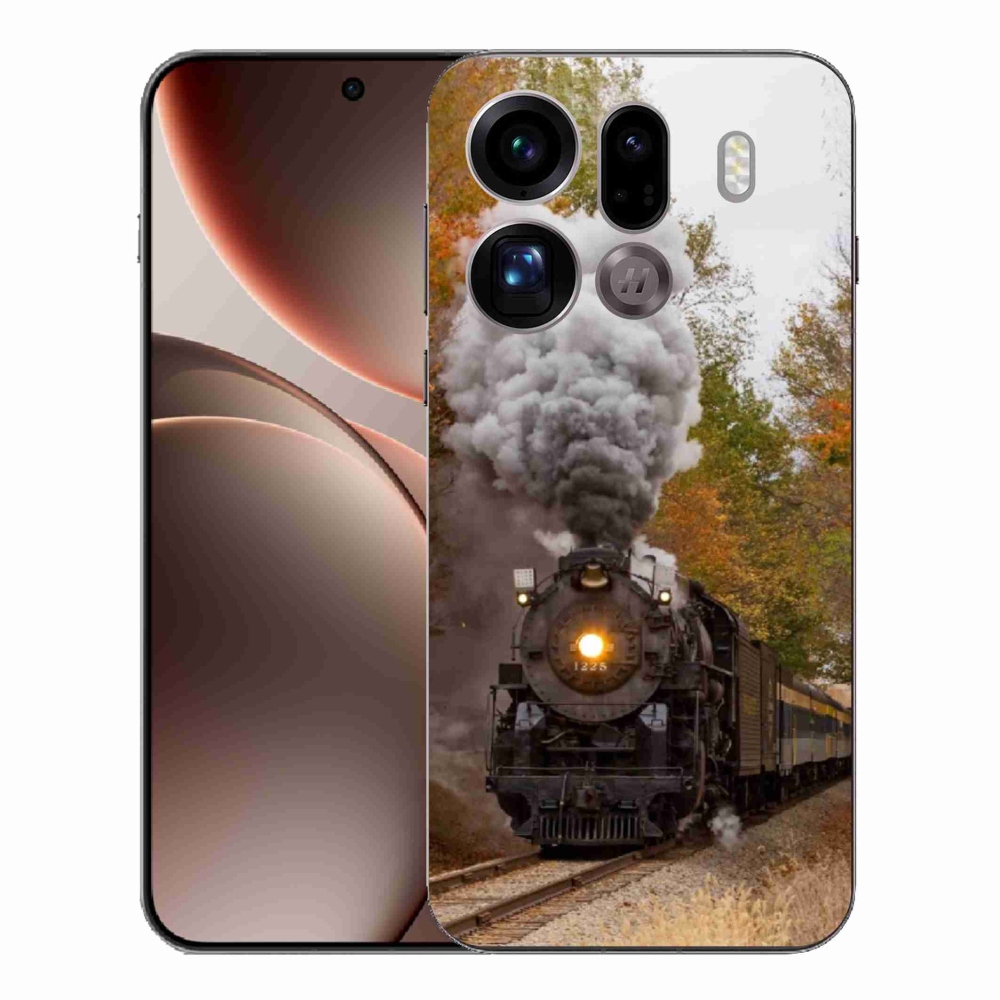Gél borító mmCase az Oppo Find X9 Pro számára - Train 1