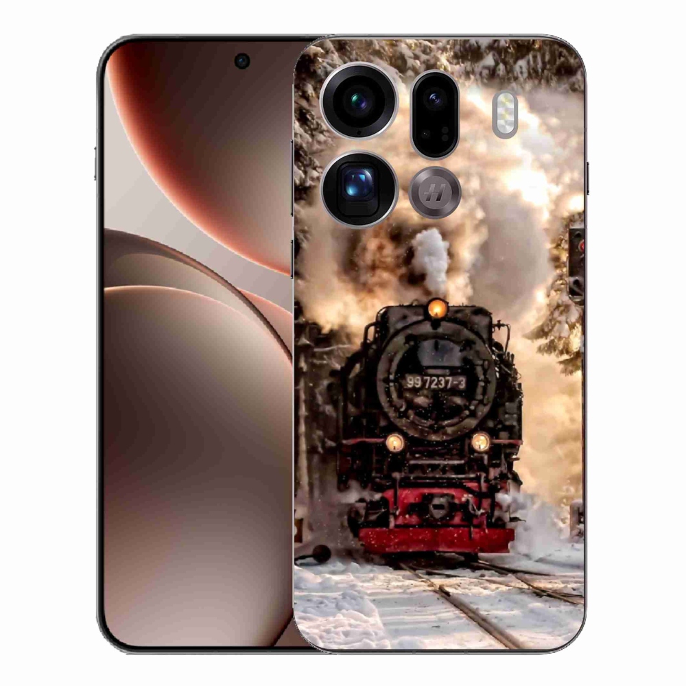 Gél borítás mmCase az Oppo Find X9 Pro számára - vonat
