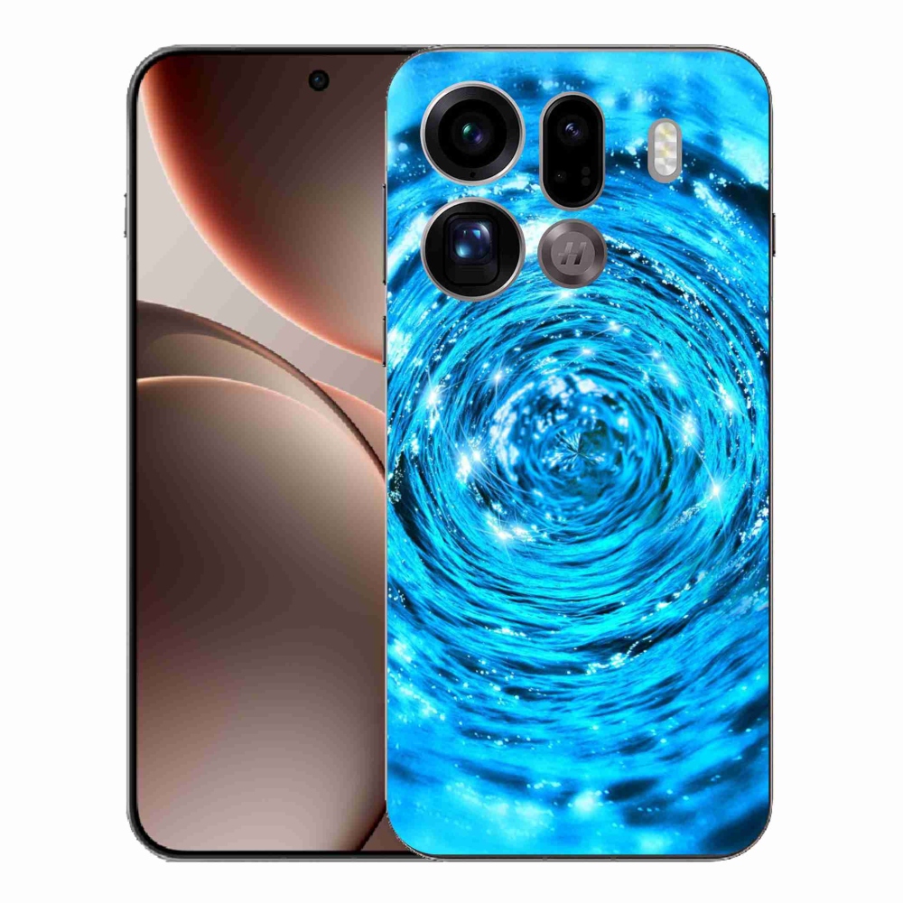 Gél borítás mmCase az Oppo Find X9 Pro számára - vízörvény