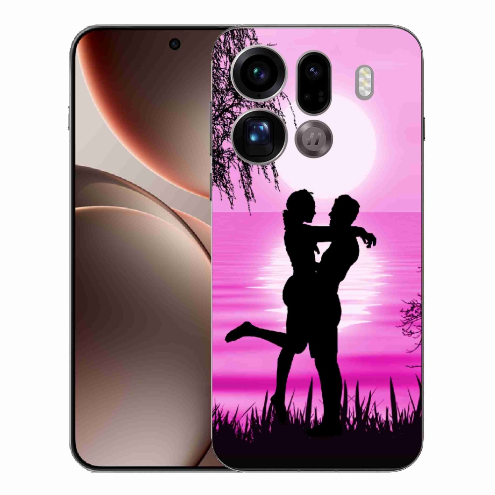 Gél borítás mmCase az Oppo Find X9 Pro számára - naplemente