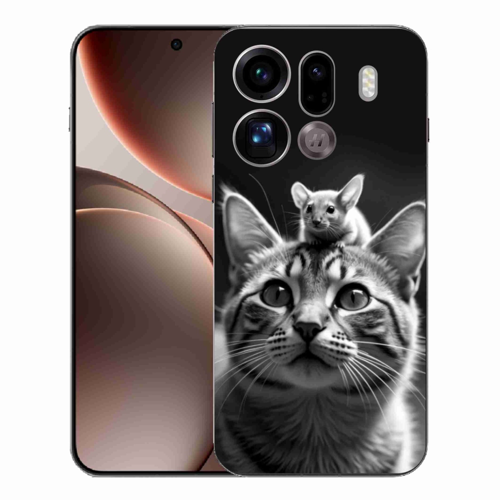 Gél borítás mmCase az Oppo Find X9 Pro számára - Állati barátság 2