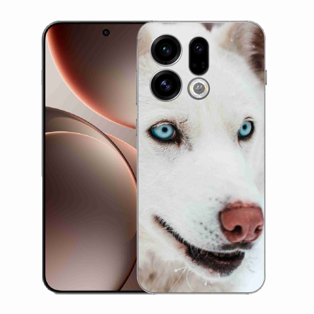 Gél borítás mmCase az Oppo Find X9-hez - kutyaszemmel nézve
