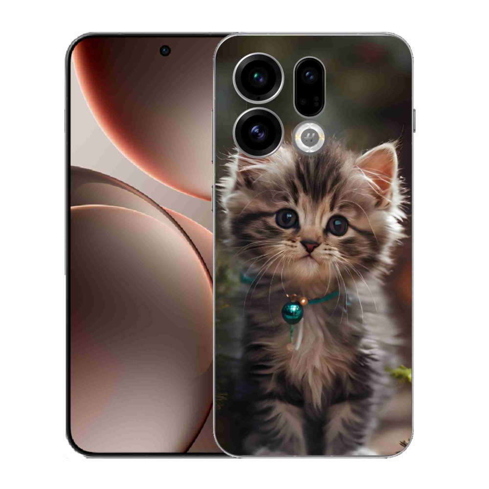 Gél borító mmCase az Oppo Find X9-hez - aranyos cica 11