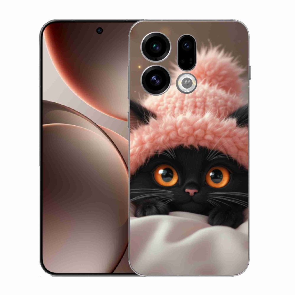 Gél borító mmCase az Oppo Find X9-hez - aranyos cica 7
