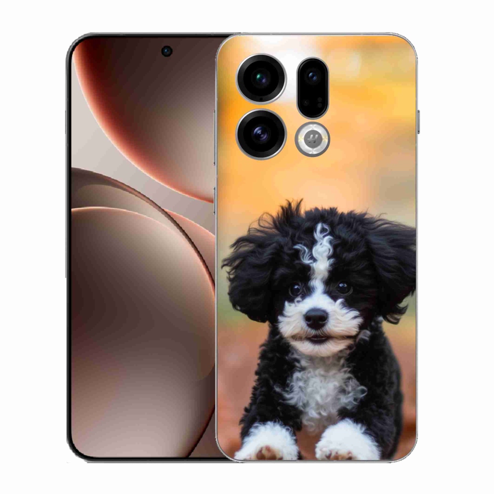 Gél borító mmCase az Oppo Find X9-hez - aranyos kiskutya 2