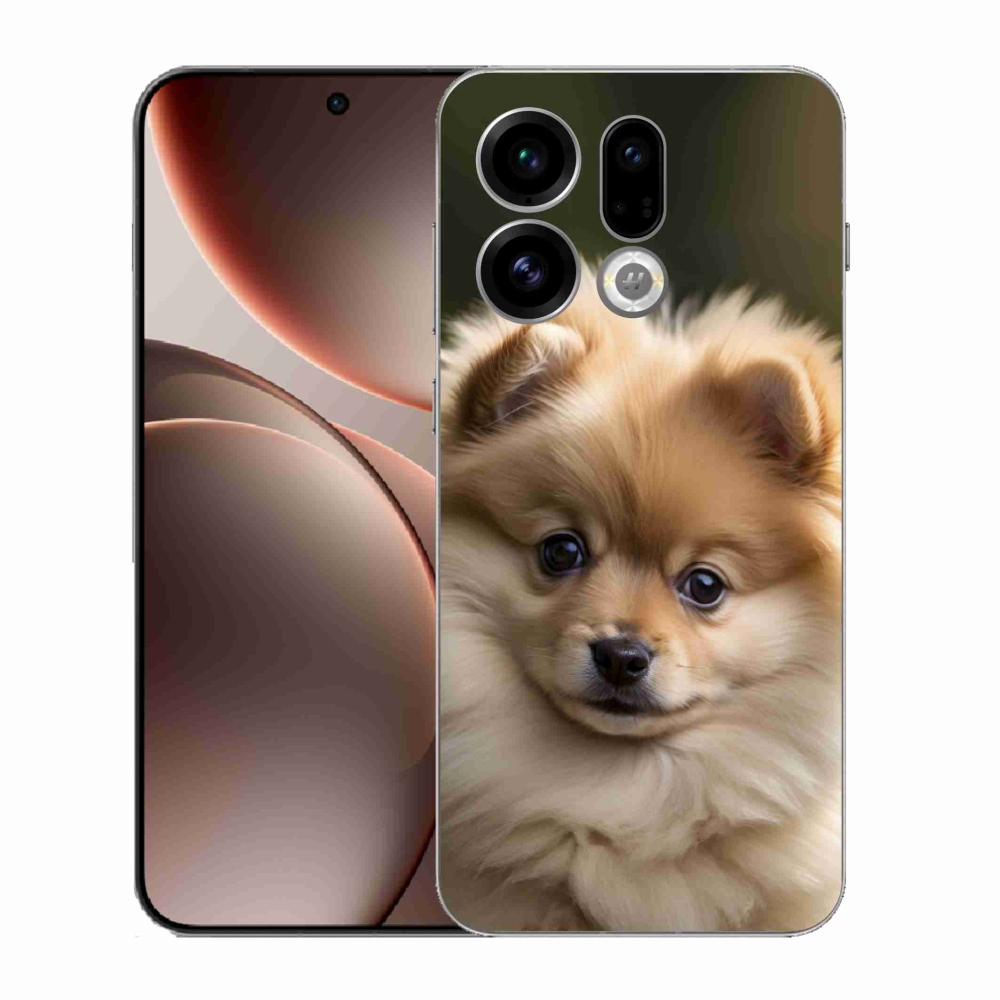 Gél borító mmCase az Oppo Find X9-hez - aranyos pomerániai 2