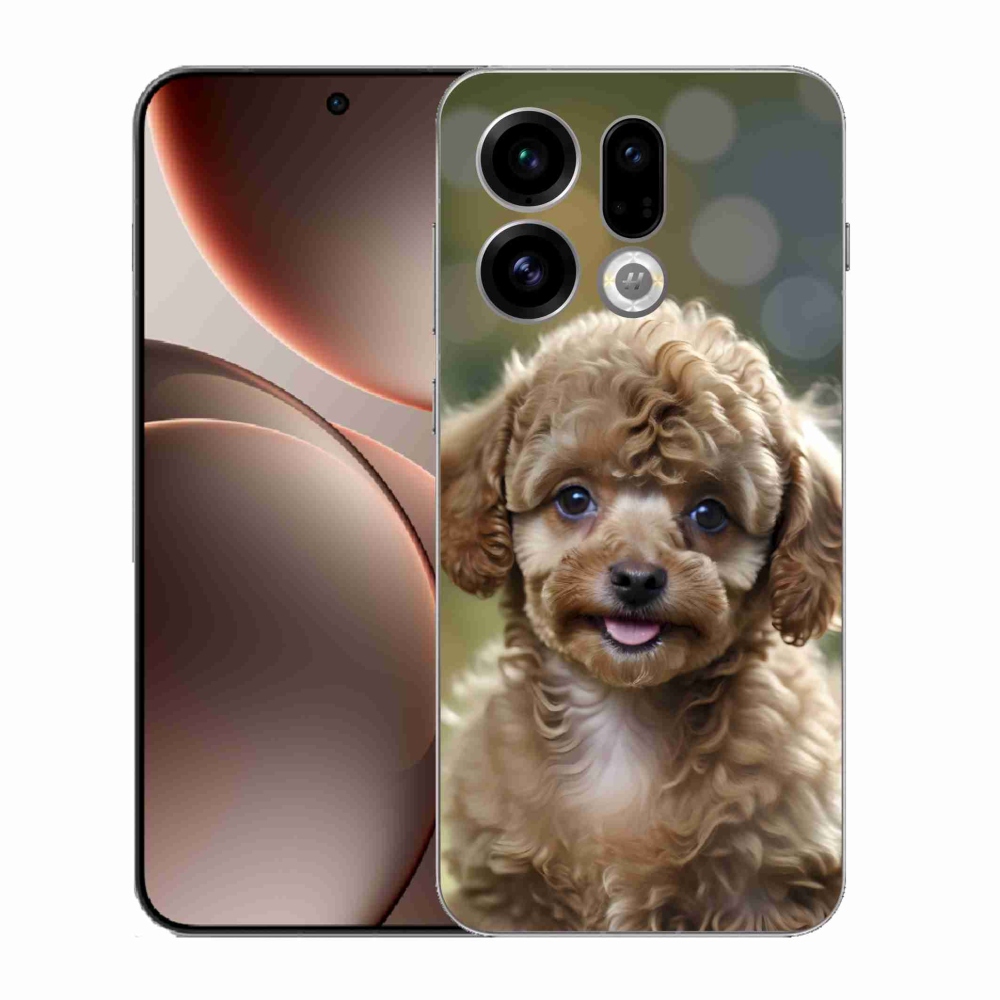 Gél borítás mmCase az Oppo Find X9 számára - aranyos uszkár
