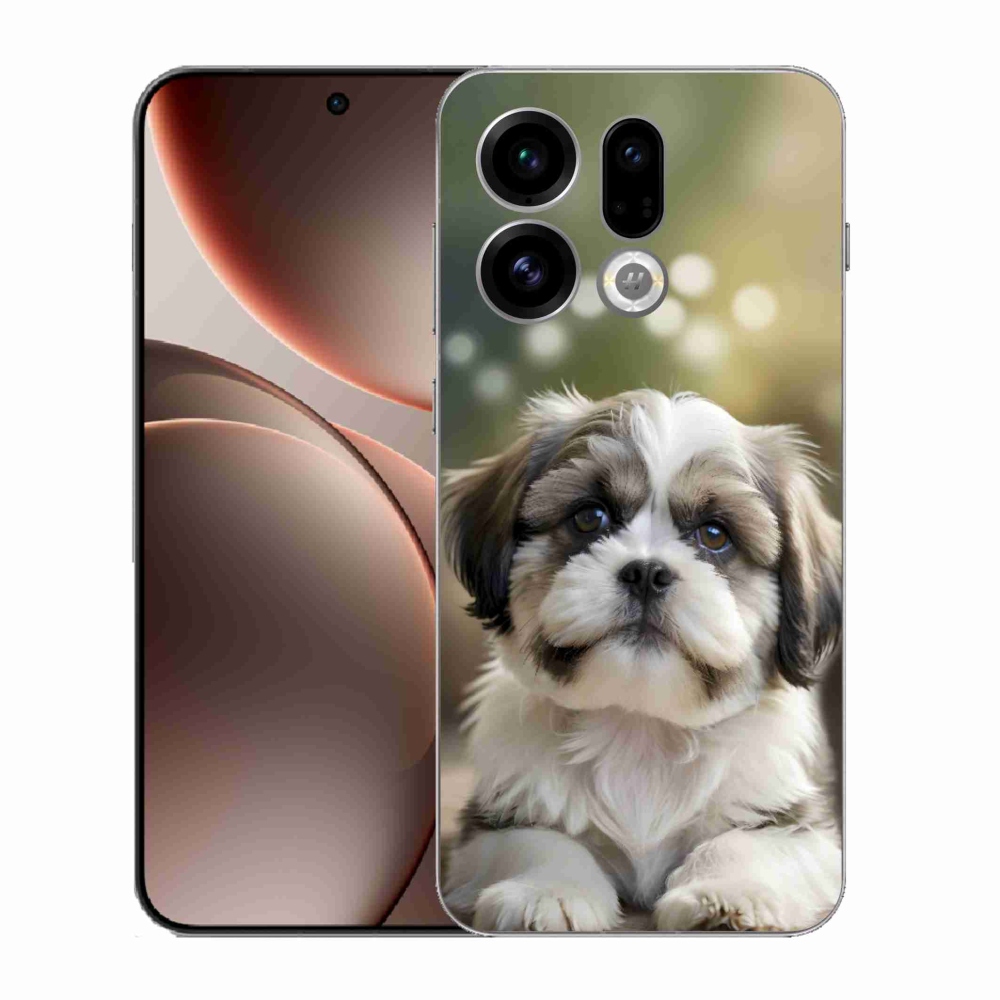 Gél borító mmCase az Oppo Find X9-hez - aranyos shih-tzu