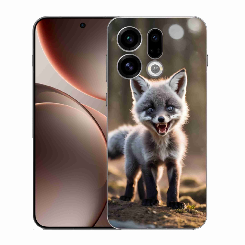Gél borítás mmCase az Oppo Find X9-hez - angry fox