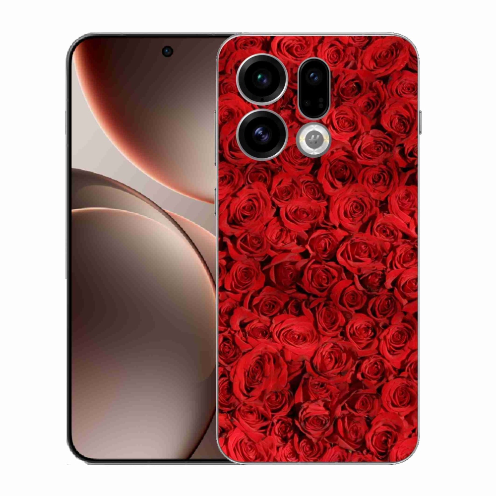 Gél borítás mmCase az Oppo Find X9-hez - rózsaszínű
