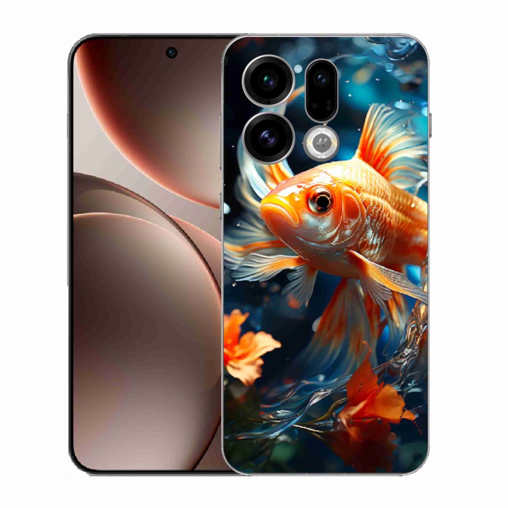 Gél borítás mmCase az Oppo Find X9-hez - halak