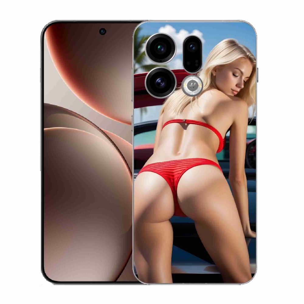 Gél borító mmCase az Oppo Find X9-hez - szexi nő 2