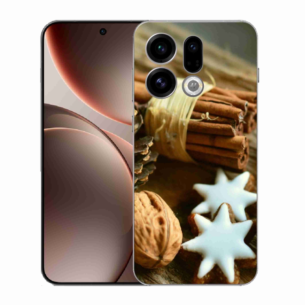 Gél borítás mmCase az Oppo Find X9-hez - fahéj és mézeskalács
