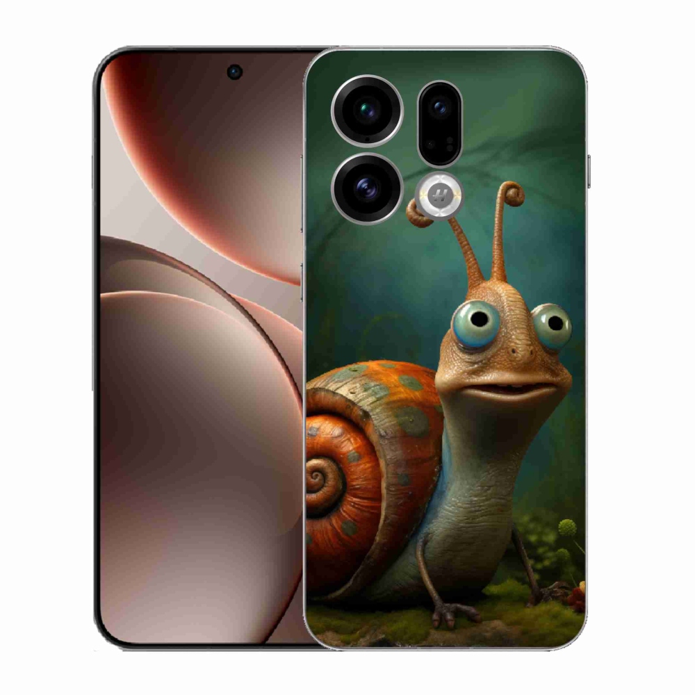 Gél borítás mmCase az Oppo Find X9-hez - csiga