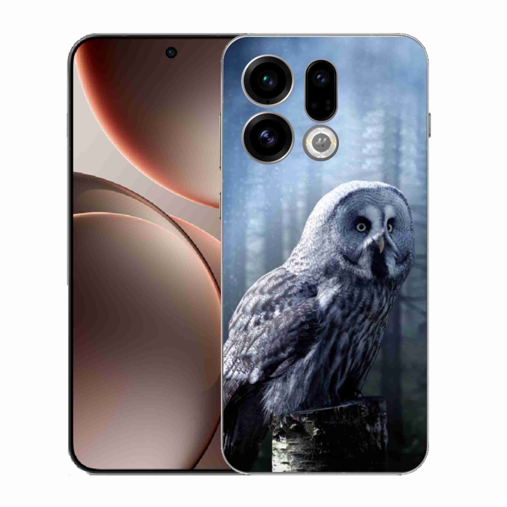 Gél borítás mmCase az Oppo Find X9-hez - bagoly