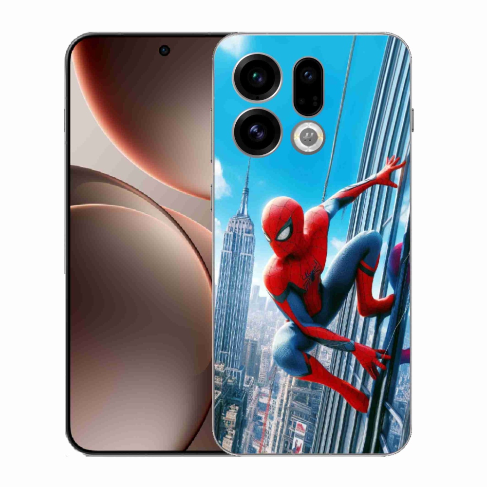 Gél borítás mmCase az Oppo Find X9-hez - spiderman