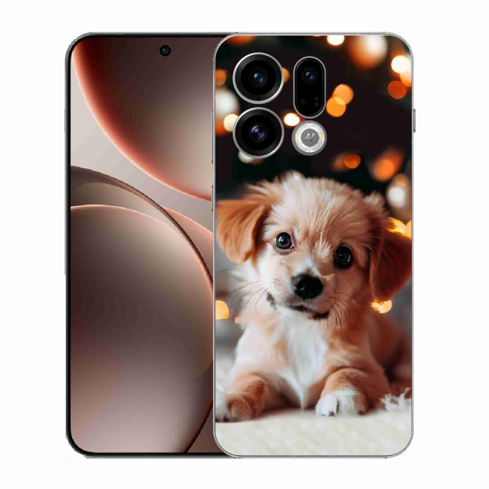 Gél borítás mmCase az Oppo Find X9-hez - kölyökkutyakék