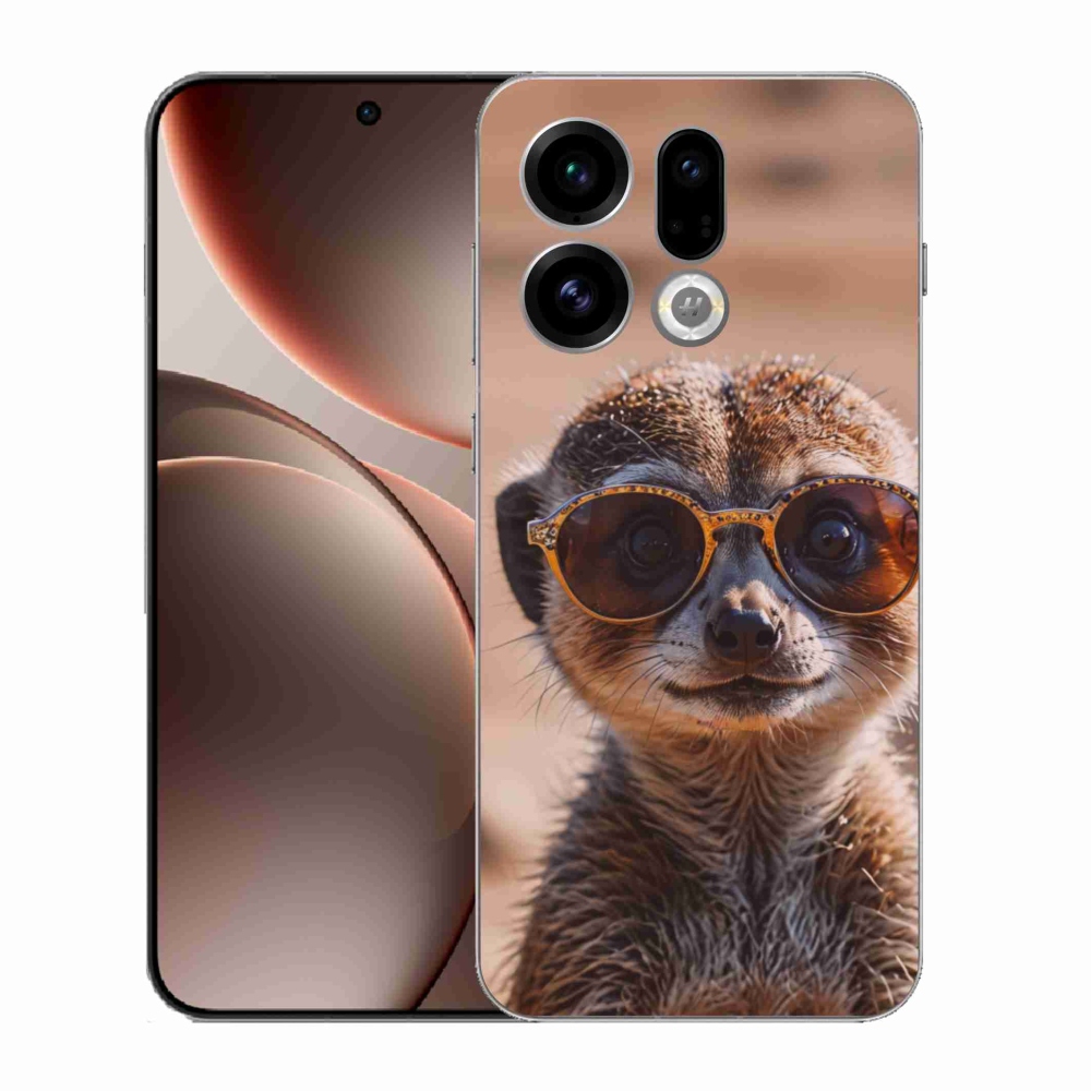 Gél borítás mmCase az Oppo Find X9-hez - stílusos surikata