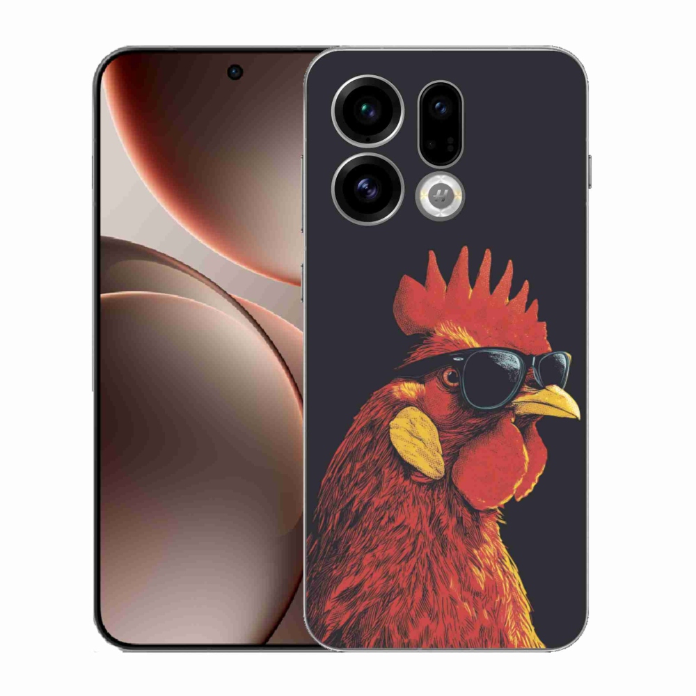 Gél borítás mmCase az Oppo Find X9-hez - stílusos kakas