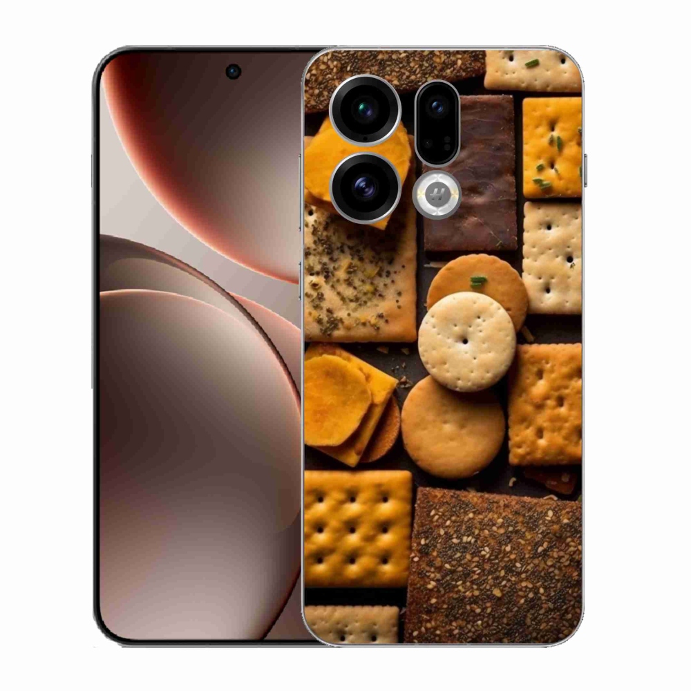 Gél borítás mmCase az Oppo Find X9-hez - kekszek