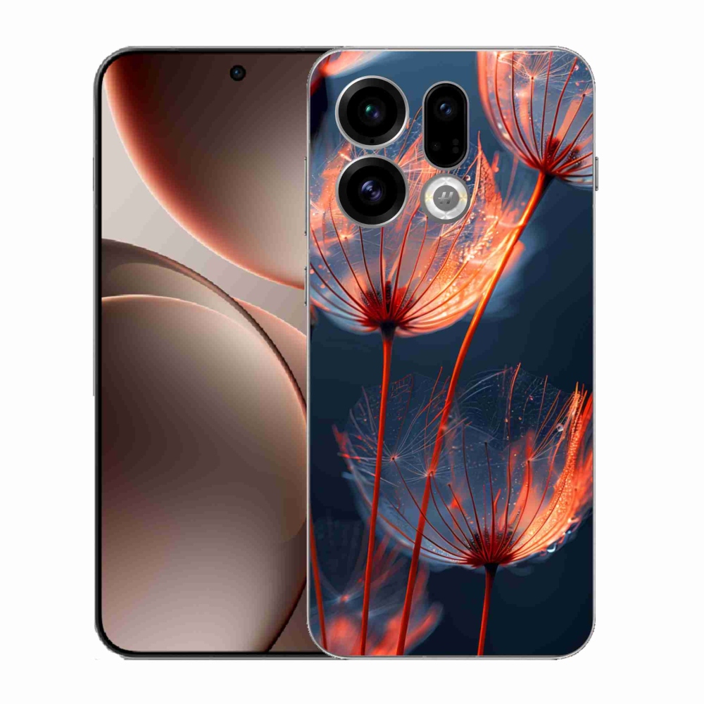 Gél borítás mmCase az Oppo Find X9-hez - világító pehely