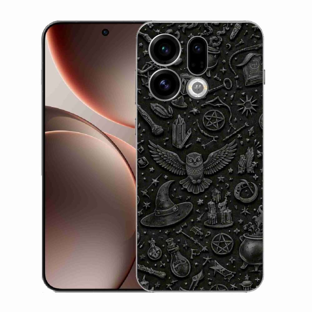 Gél borító mmCase az Oppo Find X9 számára - Sötét mágikus világ
