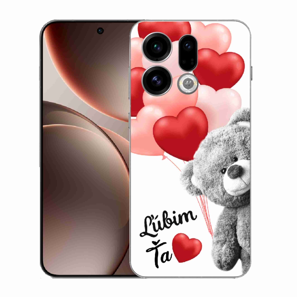 Gél borító mmCase az Oppo Find X9-hez - I love you en