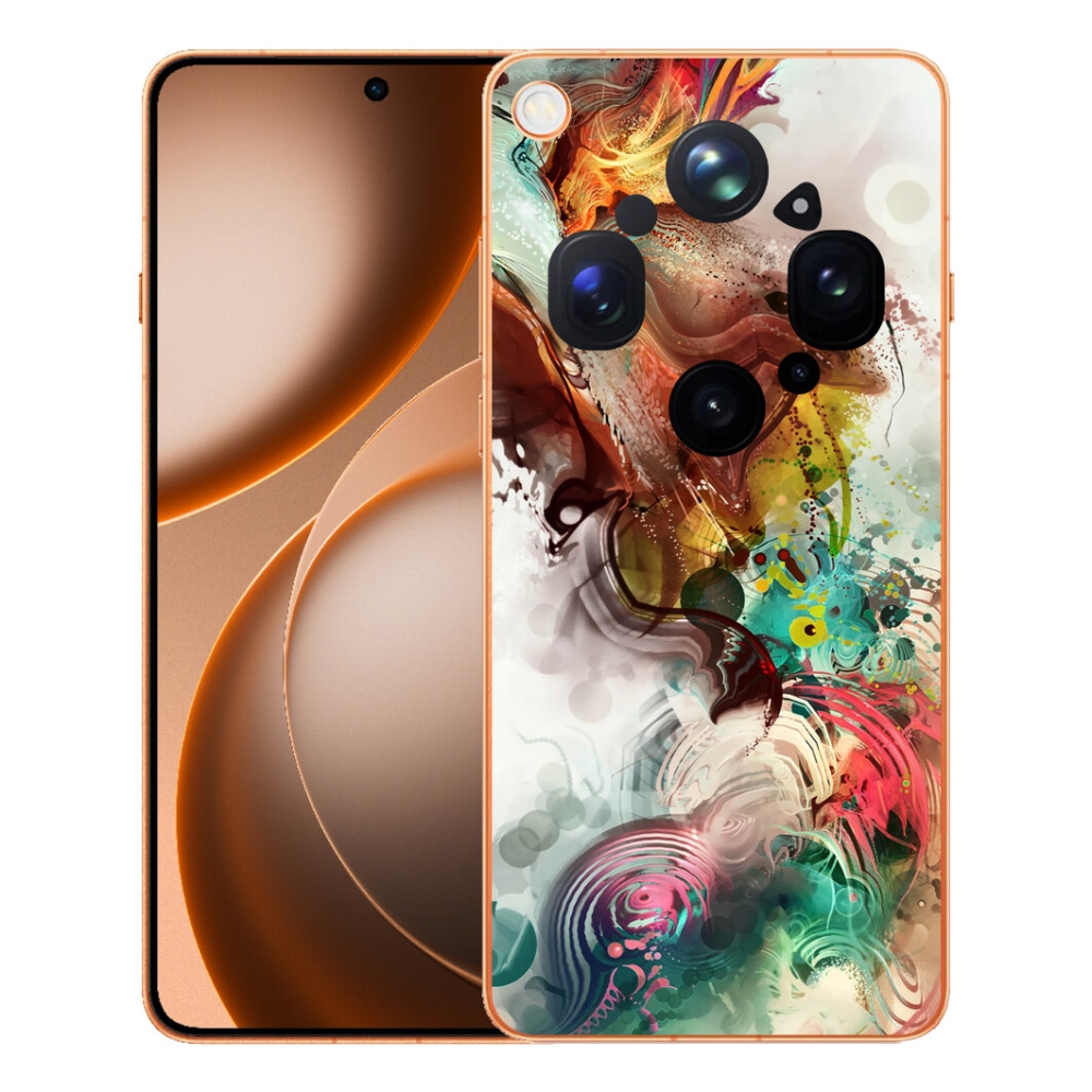 mmCase gél tok az Oppo Find X9 Ultra-hoz – absztrakt 1