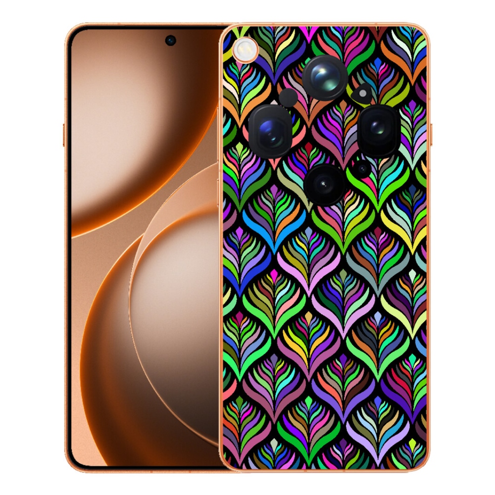 mmCase gél tok az Oppo Find X9 Ultra-hoz – absztrakt 15
