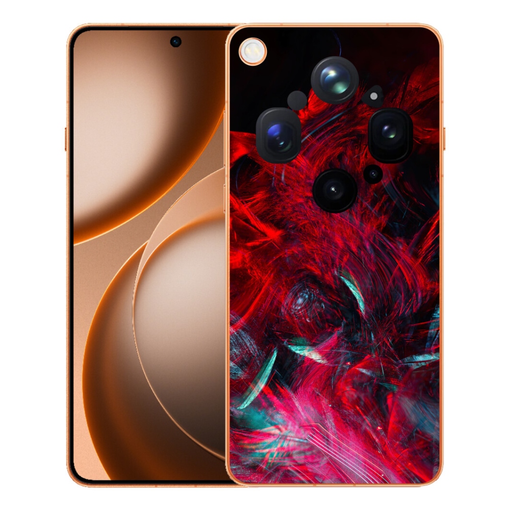 mmCase gél tok az Oppo Find X9 Ultra-hoz – absztrakt 16