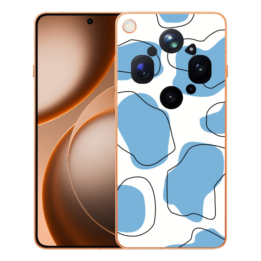mmCase gél tok az Oppo Find X9 Ultra-hoz – absztrakt 28
