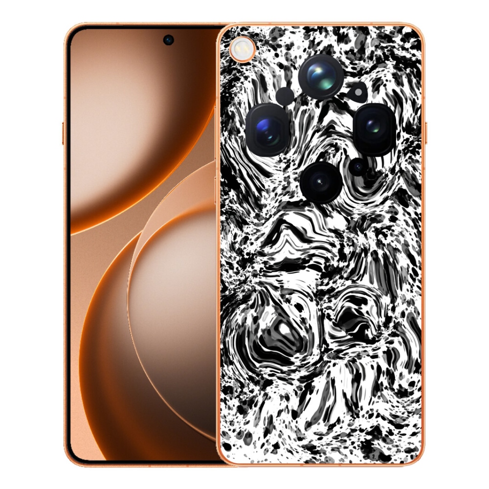 mmCase gél tok az Oppo Find X9 Ultra-hoz – absztrakt 4