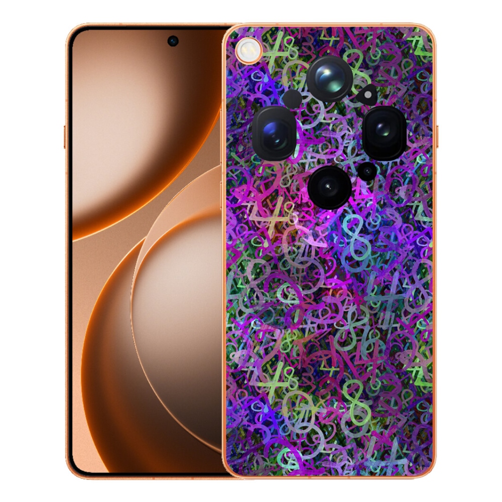 mmCase gélhuzat az Oppo Find X9 Ultra-hoz – absztrakt motívum 25