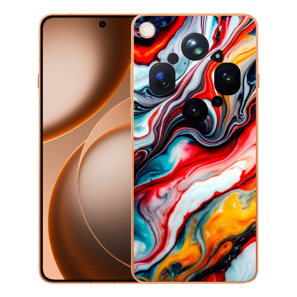 mmCase gélhuzat az Oppo Find X9 Ultra-hoz – absztrakt motívum 35