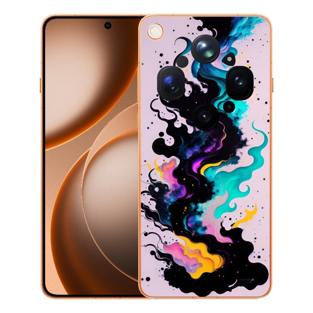 mmCase gélhuzat az Oppo Find X9 Ultra-hoz – absztrakt motívum 4